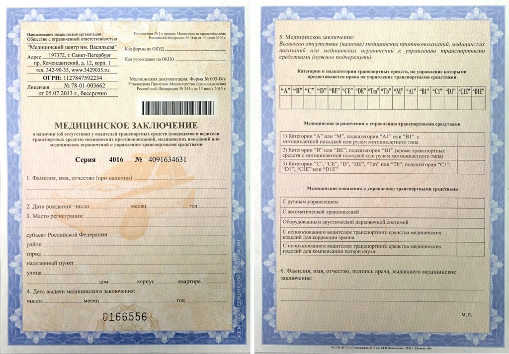 Медицинская справка на категорию с где пройти Справка из онкодиспансера Электродный проезд